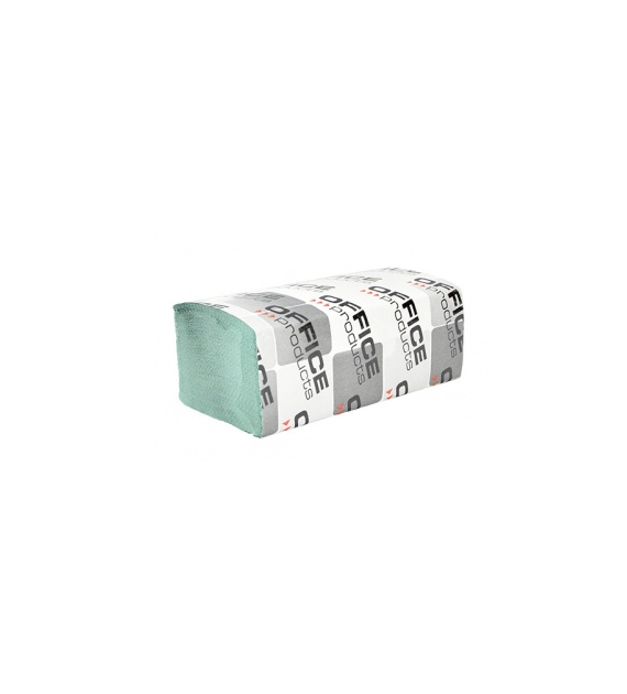 RĘCZNIK ZZ ZIELONY Karton 4000 Listków