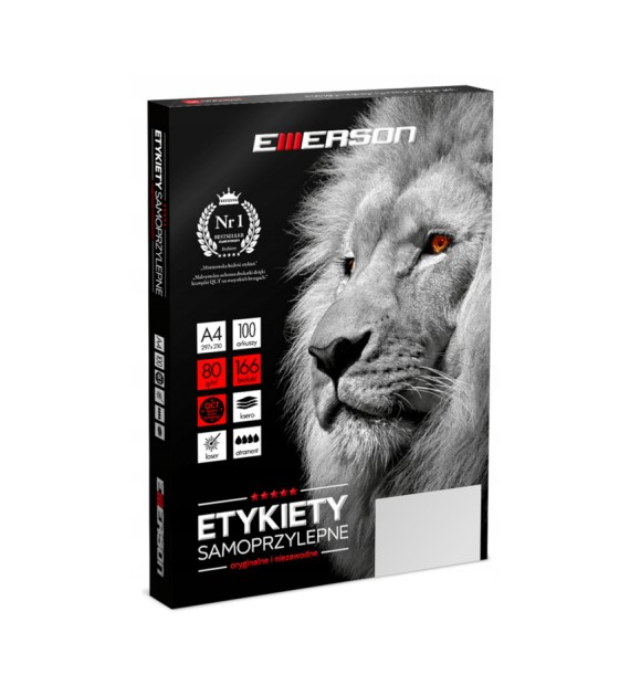 ETYKIETY SAMOPRZYLEPNE A-4  48,5 X 16,9mm opak. 100 szt.  /64/