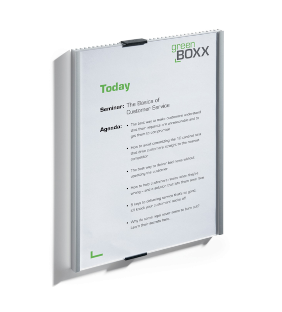 TABLICZKA INFORMACYJNA A-4 PIONOWA INFO SIGN