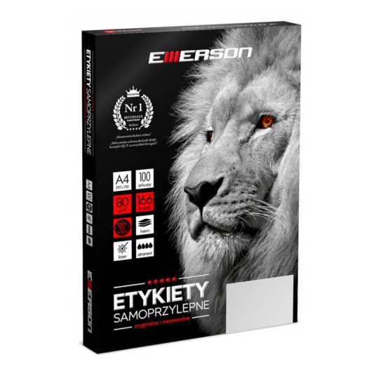 ETYKIETY SAMOPRZYLEPNE A-4 70X 50,8MM opak 100 szt.  /15/