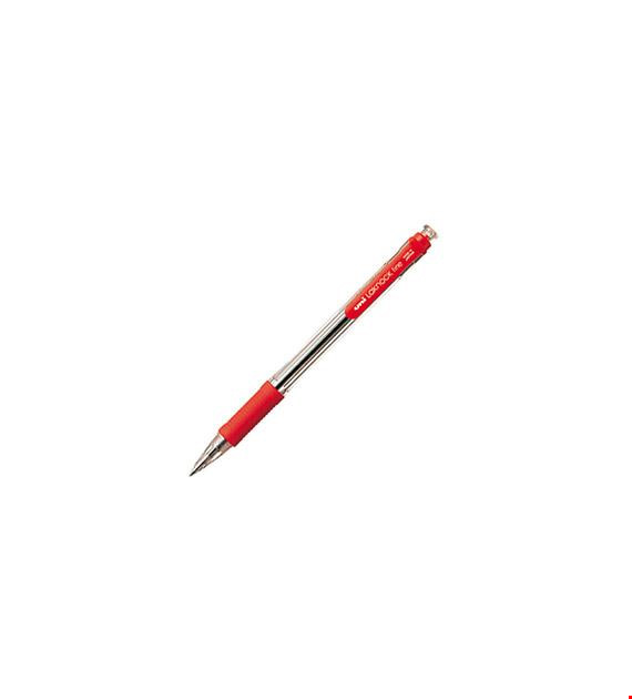 DŁUGOPIS UNI SN-101 CZERWONY opak. 12 szt. ( SA-7CN )