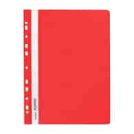TECZKA DO AKT OSOBOWYCH ZAWIESZANA CZERWONA opak. 10 szt.