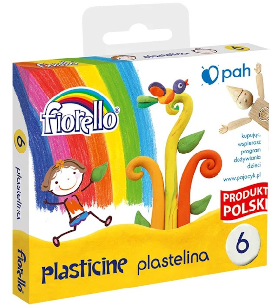 PLASTELINA 8 kolorów