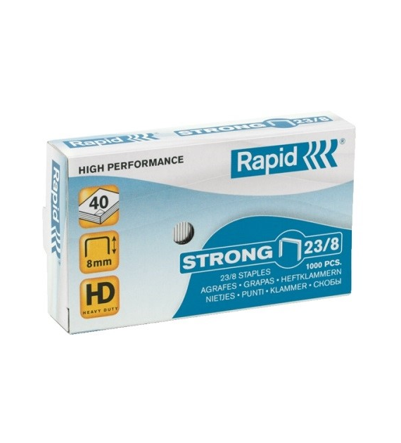 ZSZYWKI 23/ 8 RAPID STRONG 1000 zszywek