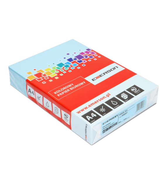 PAPIER KOLOR NIEBIESKI  A-4/ 80G  A'5