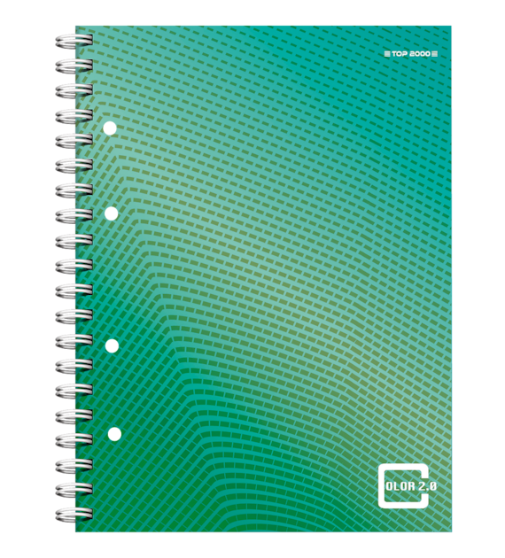 KOŁONOTATNIK A-4/ 80k Twarda okładka Color 2.0