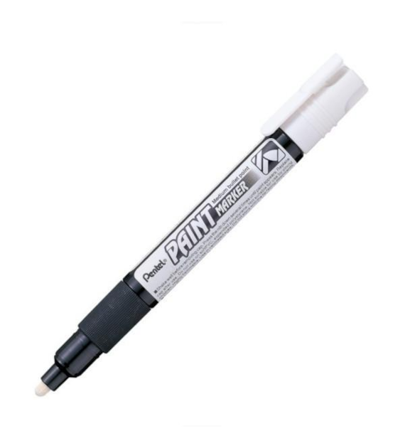 MARKER OLEJOWY PENTEL BIAŁY