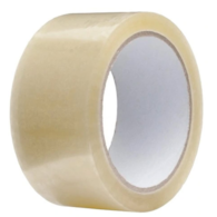 TAŚMA KLEJĄCA PAKOWA PRZEZROCZYSTA 48 mm / 50 m  klej kauczuk