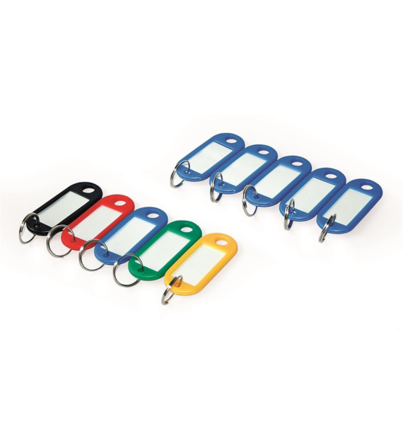 ZAWIESZKA DO KLUCZY CZARNY opak. 100 szt.