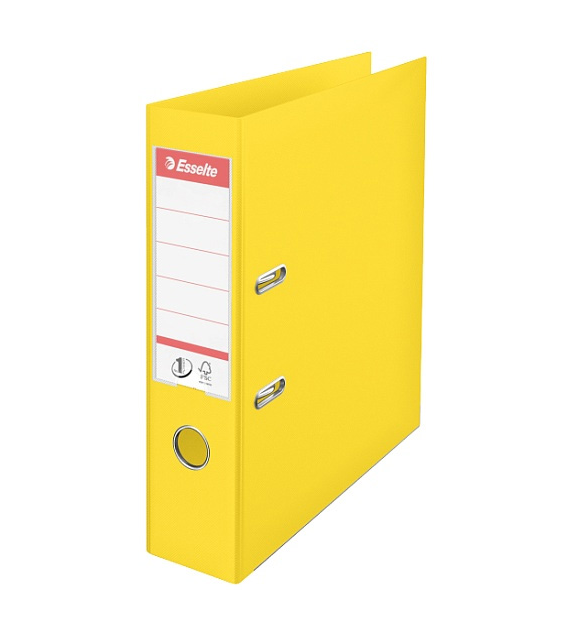 SEGREGATOR A-4/75 ESSELTE VIVIDA NO.1 ŻÓŁTY karton 10 szt.