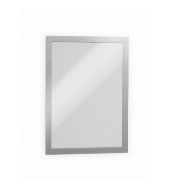 RAMKA SAMOPRZYLEPNO-MAGNETYCZNA A-4 SREBRNA opak. 2 szt.