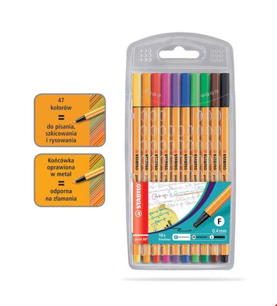 CIENKOPIS STABILO KPL-6 kolorów