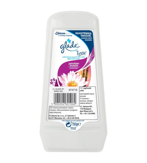 ODŚWIEŻACZ BRISE JAPOŃSKI OGRÓD ŻEL 150G