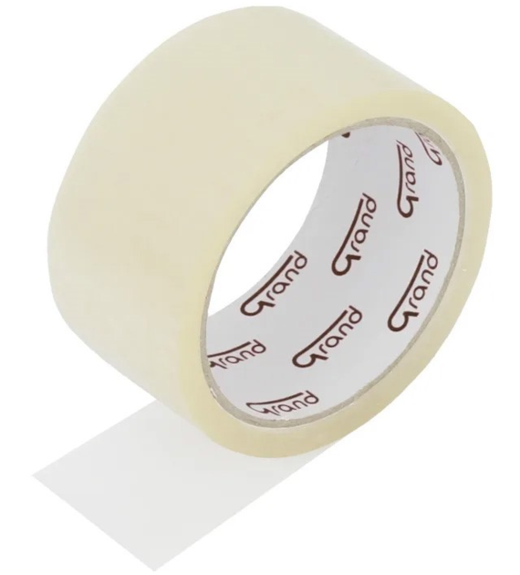 TAŚMA KLEJĄCA PAKOWA PRZEZROCZYSTA 48 mm/50 m YANDA opak. 6 szt./72