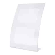 STOJAK NA ULOTKI A-4 WYPUKŁY PION PRZEZROCZYSTY