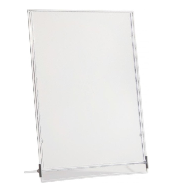 STOJAK NA ULOTKI A-4 PION PRZEZROCZYSTY