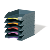 ZESTAW SZUFLAD VARICOLOR 5 TACEK SZARY opak. 5 szt.