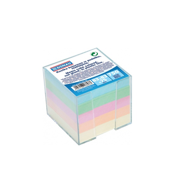 KOSTKA KOLOR W POJEMNIKU 83X83X75mm DONAU