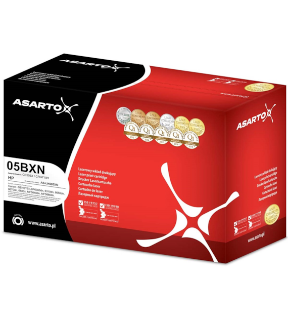 ASARTO HP 05X CE505X/6,5TYS/CZARNY