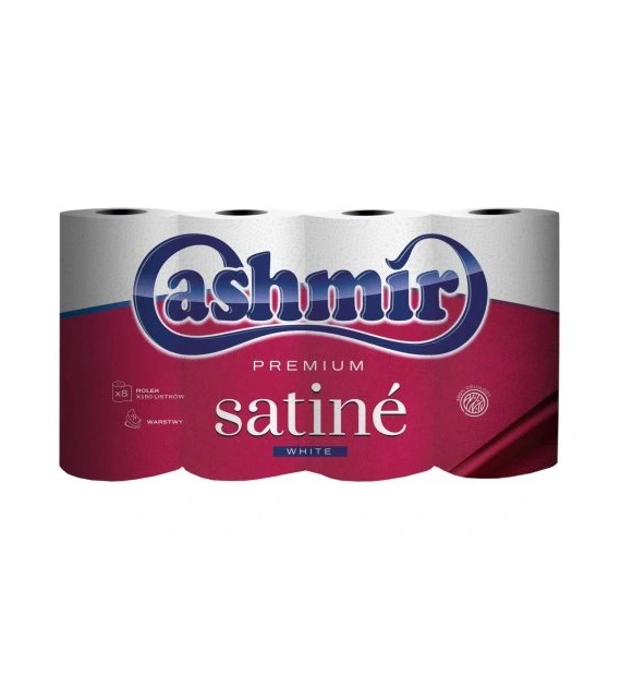 PAPIER TOALETOWY BIAŁY CASHMIR  3 warst. opak. 8 rolek /worek 10 opak.