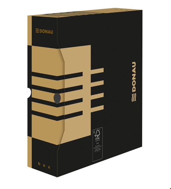 PUDEŁKO ARCHIWIZACYJNE DONAU 100mm  Brązowe  opak. 20 szt.