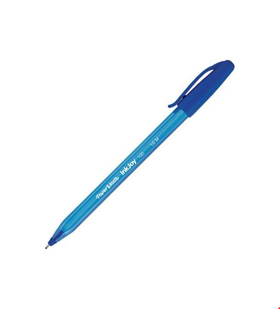 DŁUGOPIS PAPER MATE INKJOY 100 CAP M NIEBIESKI opak. 50 szt.