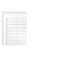 WKŁAD DO AKT OSOBOWYCH CZĘŚĆ  C