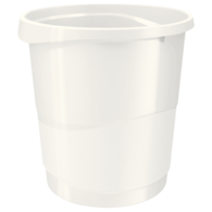 KOSZ NA ŚMIECI PLASTIK PEŁNY 14L LEITZ EUROP.VIVIDA BIAŁY