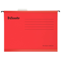 TECZKA WISZĄCA A-4 CZERWONA ESSELTE opak. 25 szt.
