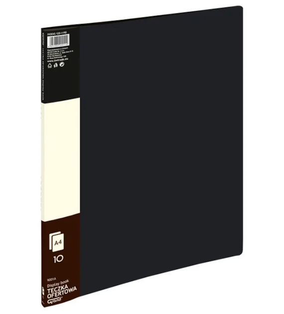 TECZKA OFERTOWA 10 KOSZULEK CZARNA