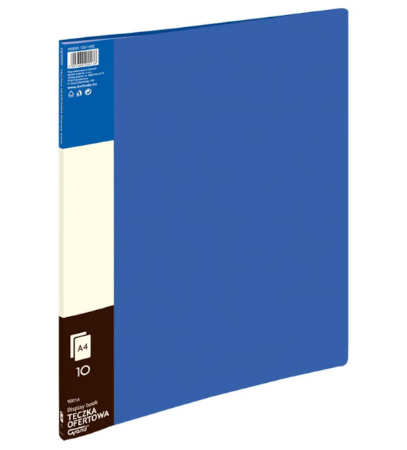 TECZKA OFERTOWA 10 KOSZULEK NIEBIESKA