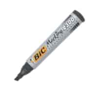MARKER PERMANENT BIC ŚCIĘTY CZARNY opak. 12 szt.