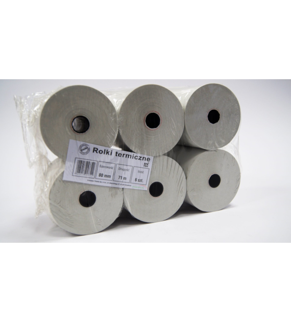ROLKA TERMICZNA 80 mm/ 71 m  A'6/36