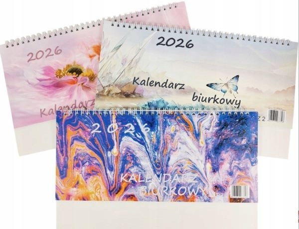 KALENDARZ STOJĄCY POZIOMY 130X290
