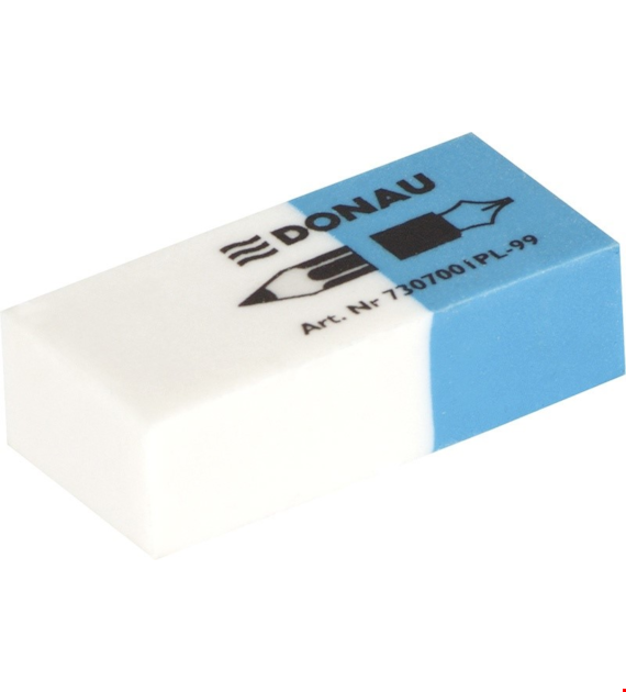 GUMKA DO ŚCIERANIA DONAU Niebiesko-Biała opak. 30 szt.