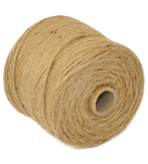 SZNUREK PAKOWY JUTOWY/SZARY/0,5kg/250m opak. 4 szt.