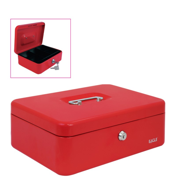 KASETKA METALOWA EAGLE 8878M 82X192X262 Czewona