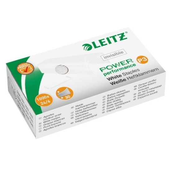 ZSZYWKI 24/6 30k. Leitz białe