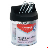 POJEMNIK NA SPINACZE Z MAGNESEM I SPINACZAMI