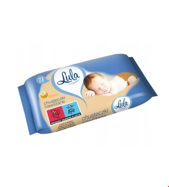 CHUSTECZKI NAWILŻONE LULA opak. 72 szt.