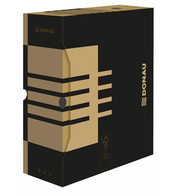 PUDEŁKO ARCHIWIZACYJNE DONAU 120MM BRĄZOWE opak. 20 szt.