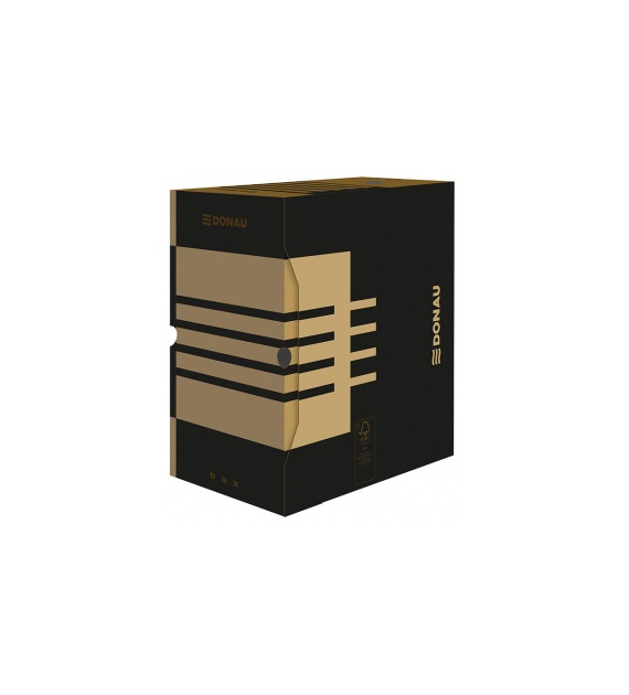 PUDEŁKO ARCHIWIZACYJNE DONAU 155MM BRĄZOWE  opak. 10 szt.