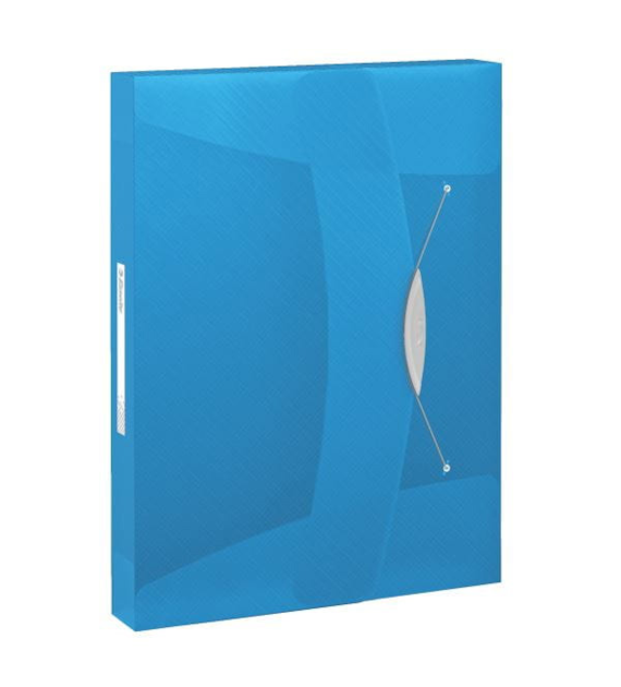 TECZKA Z GUMKĄ 40MM VIVIDA  NIEBIESKA