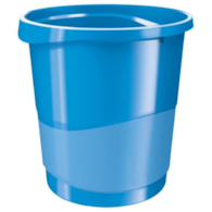 KOSZ NA ŚMIECI PLASTIK PEŁNY 14L LEITZ EUROP.VIVIDA NIEBIESKI