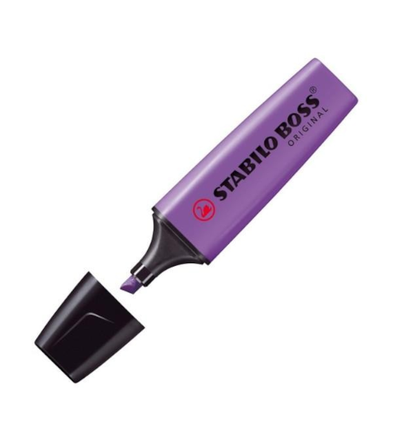 ZAKREŚLACZ STABILO BOSS FIOLET opak. 10 szt.