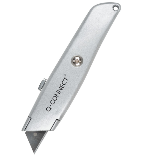 NÓŻ DO TAPET 18MM Q-CONNECT BLOKADA