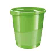 KOSZ NA ŚMIECI PLASTIK PEŁNY 14L LEITZ EUROP.VIVIDA ZIELONY