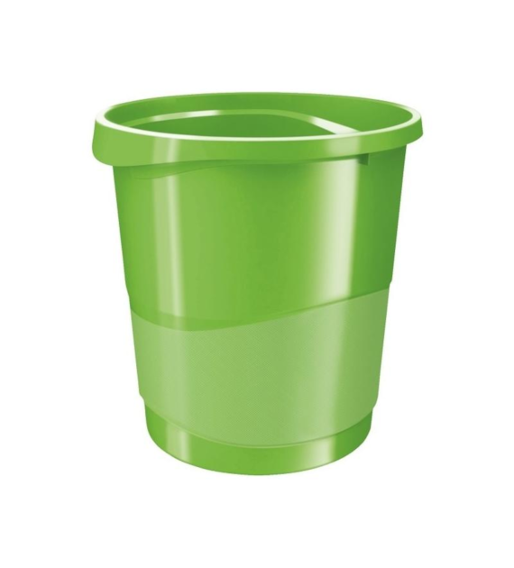 KOSZ NA ŚMIECI PLASTIK PEŁNY 14L LEITZ EUROP.VIVIDA ZIELONY