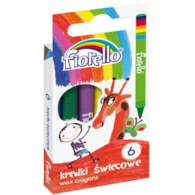 KREDKI ŚWIECOWE 6 kolorów GRAND