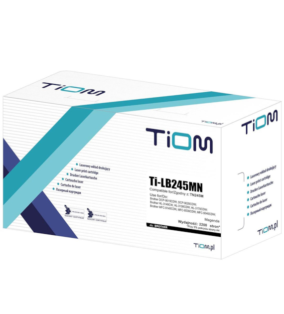 TIOM BROTHER TN245/2,2TYS/MAGENTA